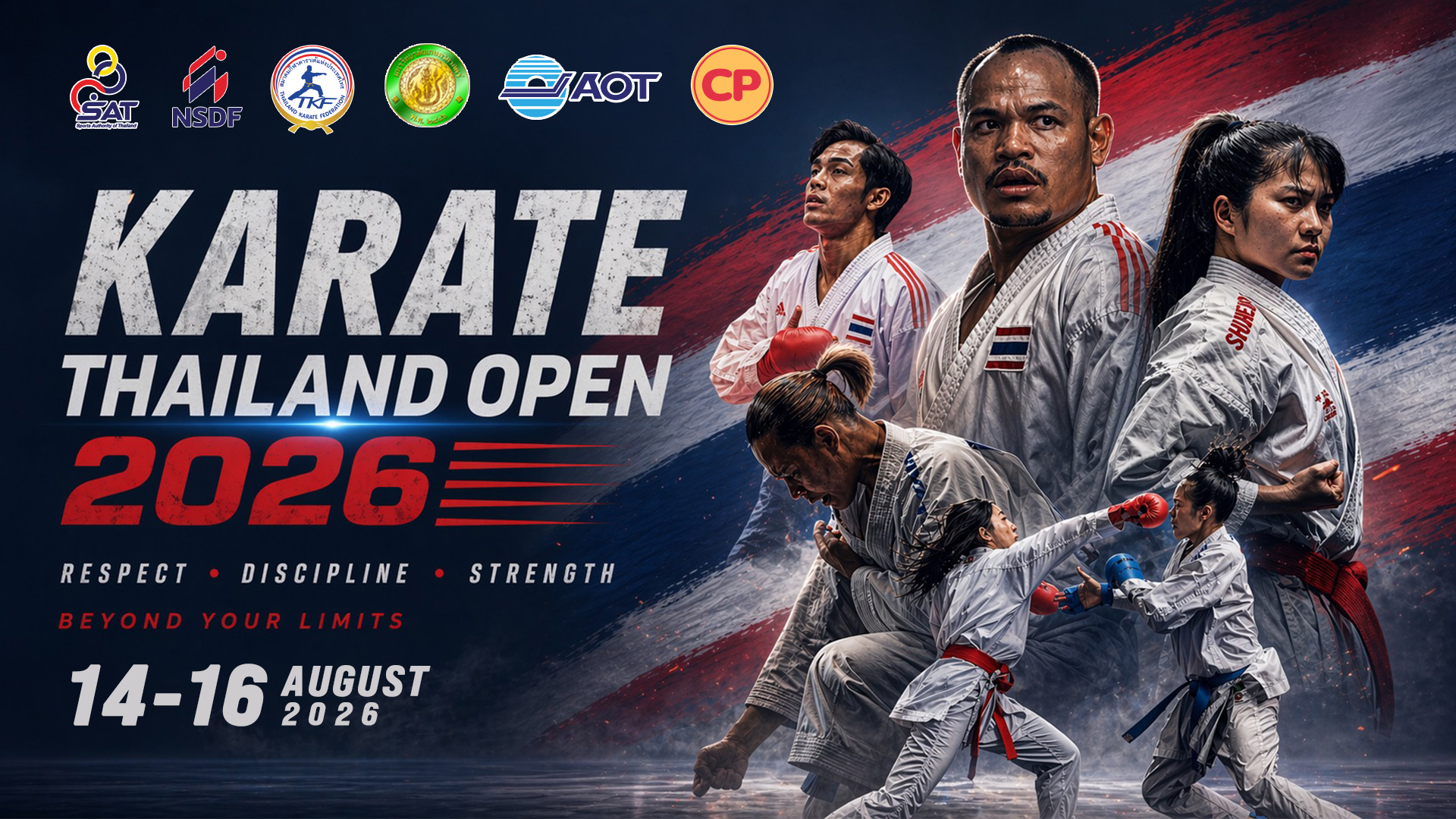 16th Thailand Open Karate Championships 2026